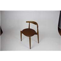 Chair Light Brown Beech Timber/ PU Uphol