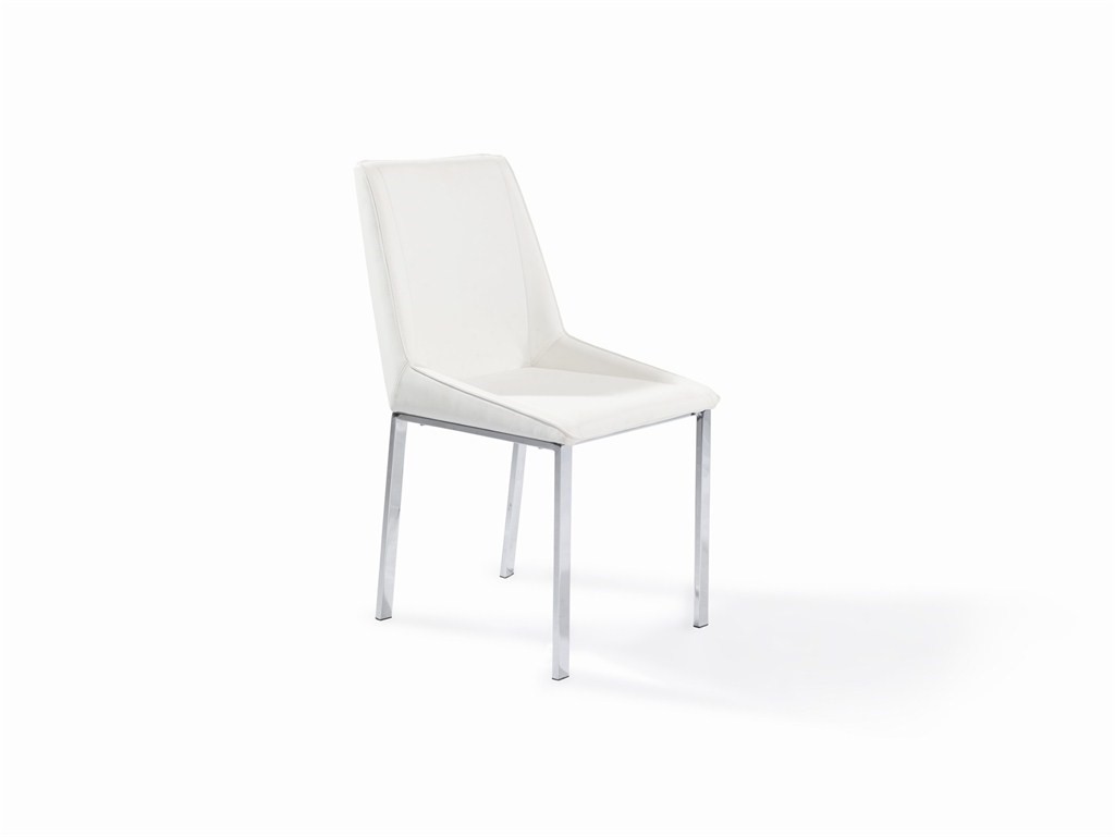 Modern Chair S/S Bru PU White