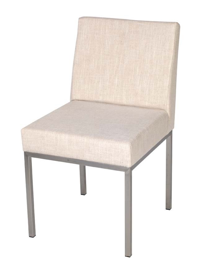 Aqua Chair-Brush-Fabric Nougat