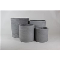 4 Set Cylinder Light Grey