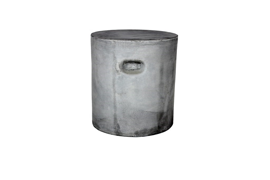 Peninsula Stool Grey Fibre Glass/Concrete