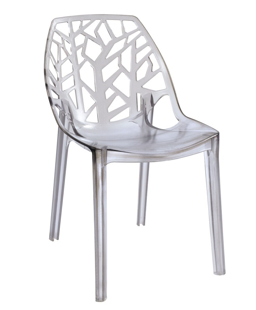 Chair T/Parent- Clear Plastic