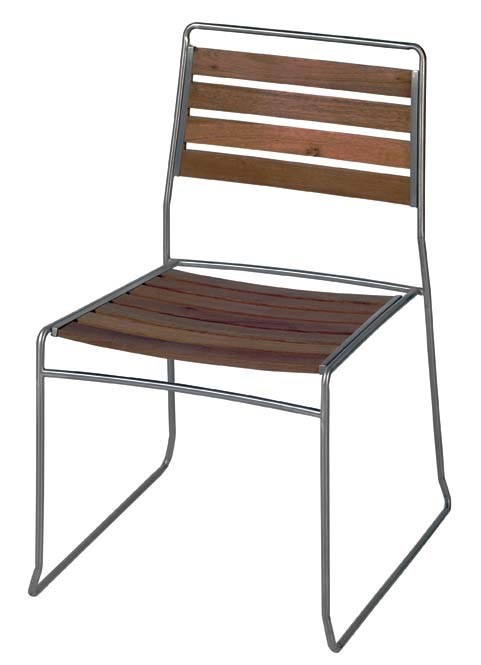 Solar Chair S/S Bru Sleigh Legs