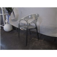 Chair T/parent Smoke Moulded Plastic